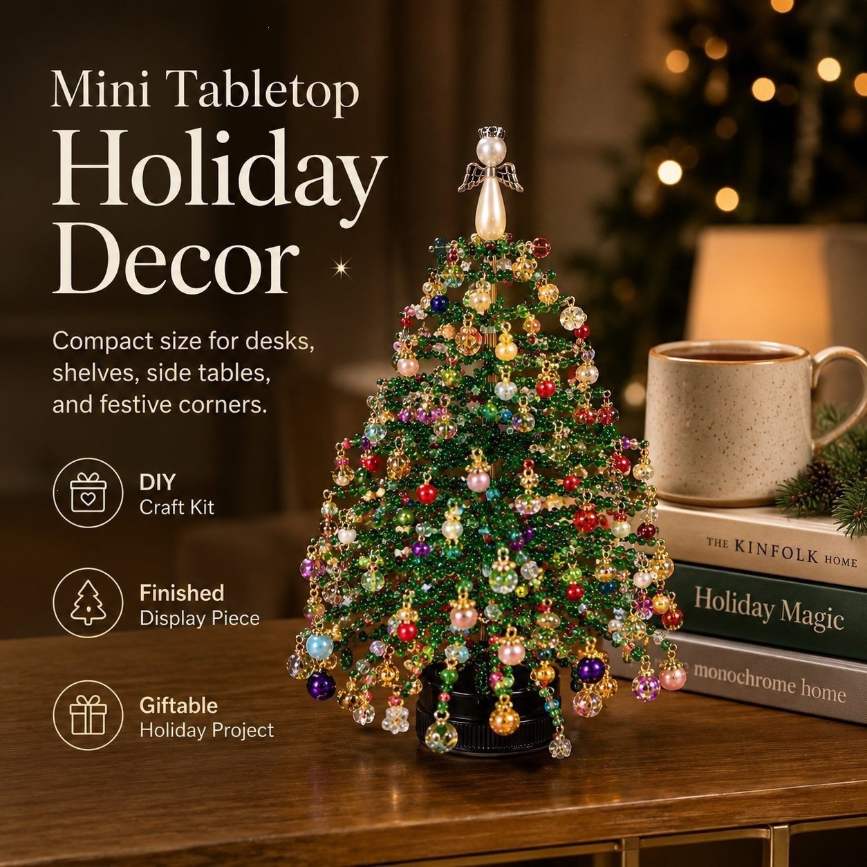 Multi‑Theme DIY Beaded Tree Cr - огляд і ціна Resin Crafts Diy