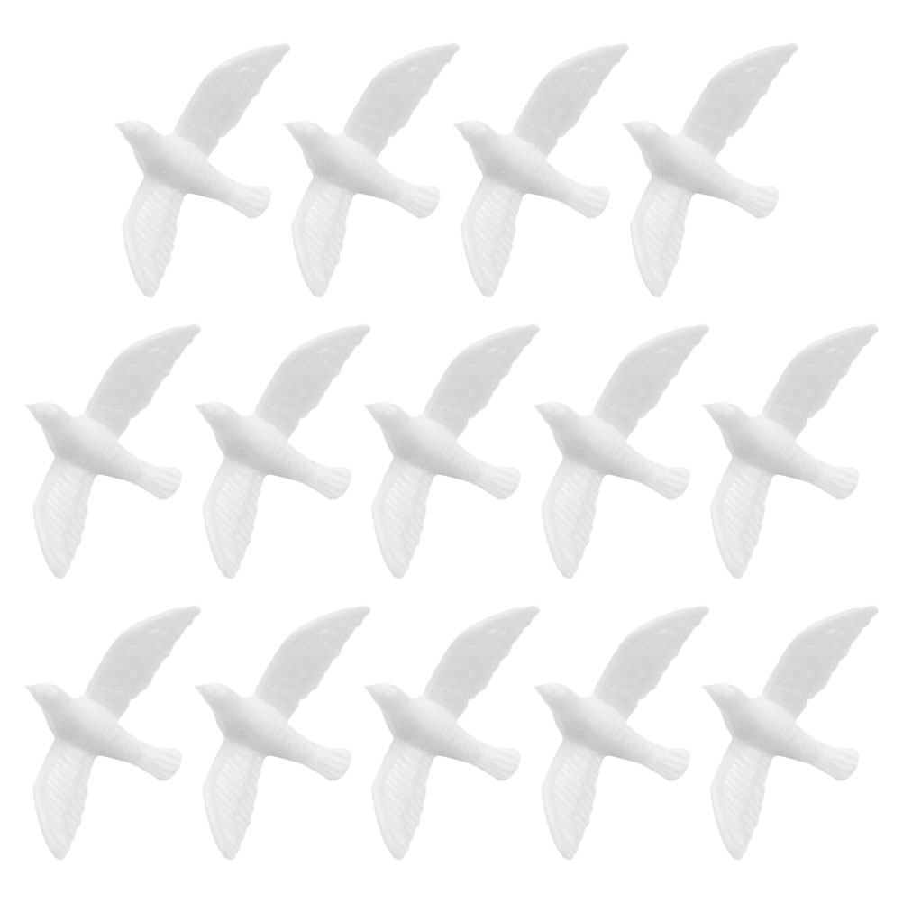 14Pcs Miniature White Dove Res - огляд і ціна Crafting Resin