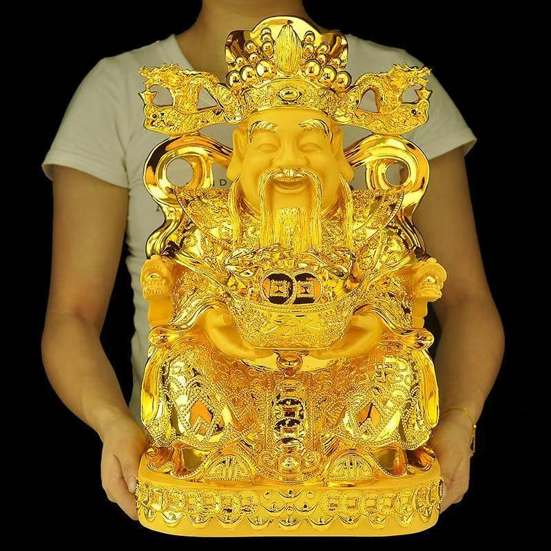 Feng Shui Gold God of Wealth L - огляд і ціна Crafting Resin