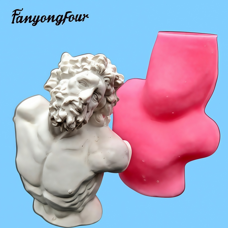 Laokong half body silicone mol - огляд і ціна Resin Craft Ideas