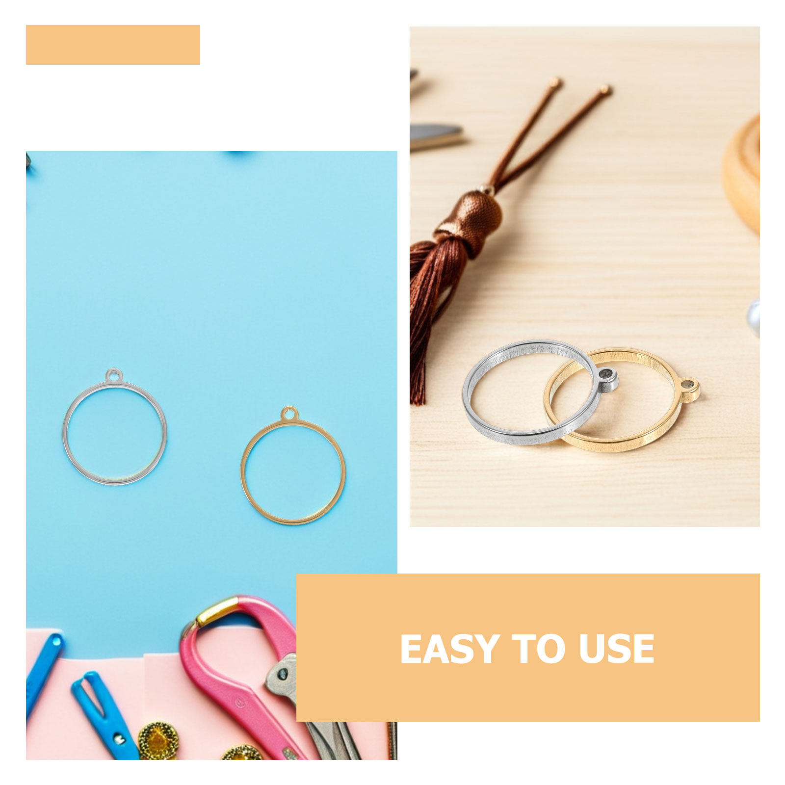 12Pcs Jewelry Making Bezel Bla - огляд і ціна Resin Crafts Diy