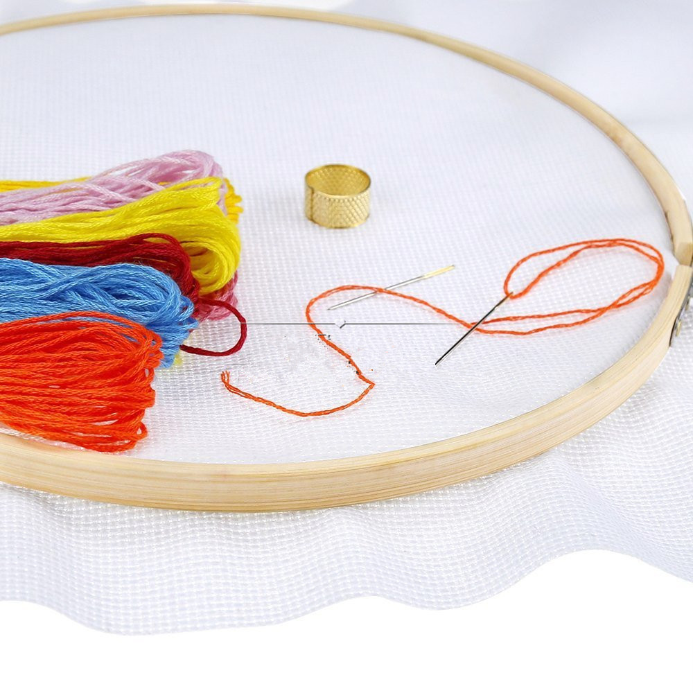 30cm DIY Embroidery Hoop Tool  - огляд і ціна Wood Ring Blank