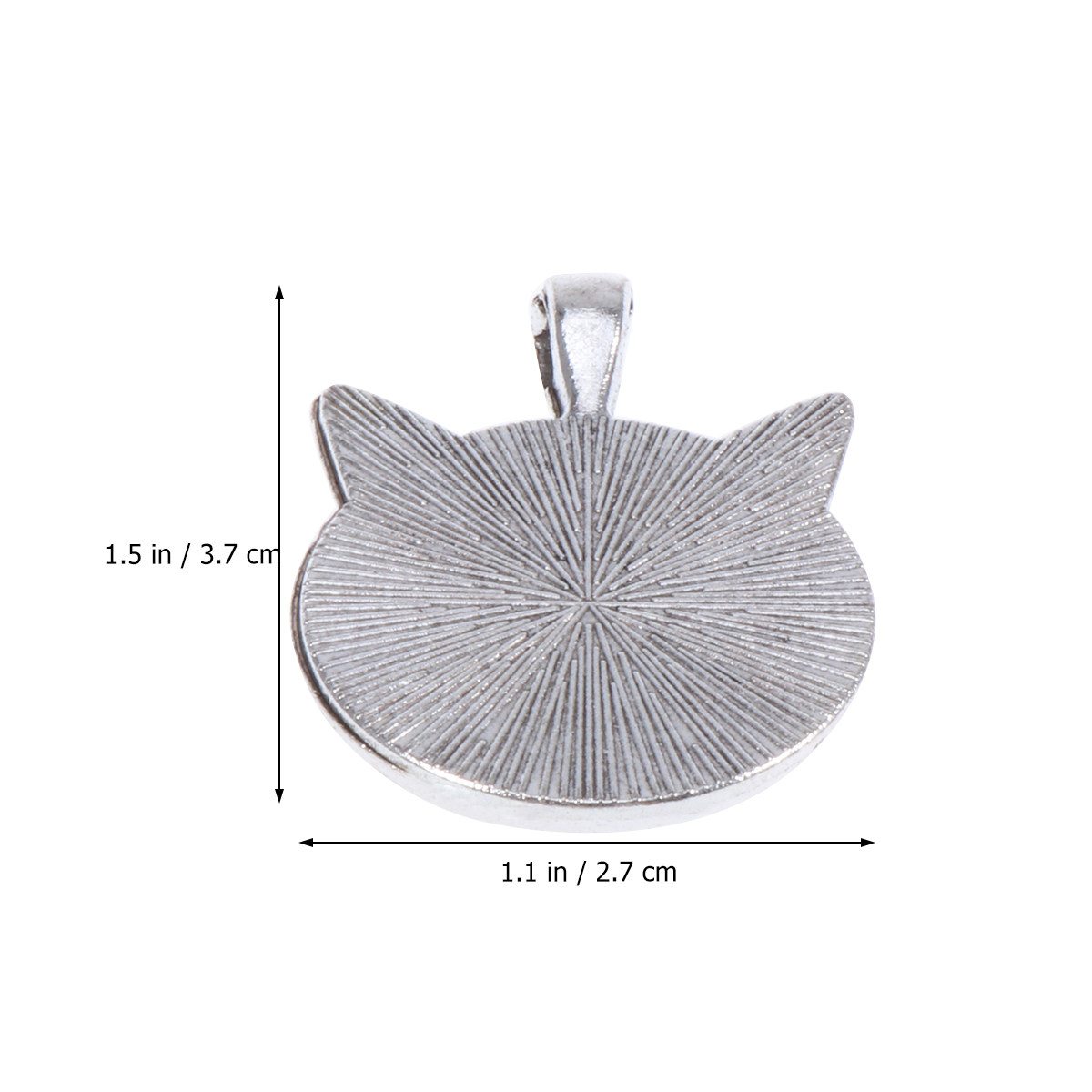 10Pcs Cat Ear Bezel Pendant Tr - огляд і ціна Resin Crafts Diy
