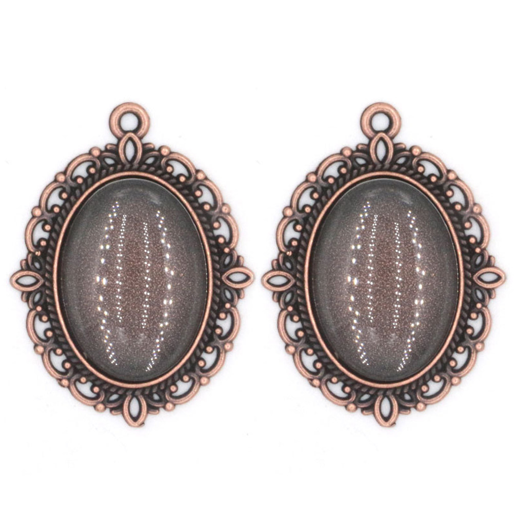 50Pcs Gemstone Pendant Vintage - огляд і ціна Resin Crafts Diy