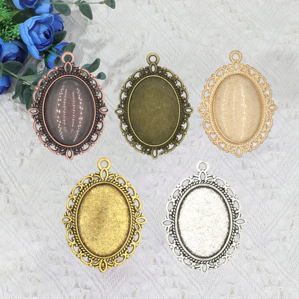 50Pcs Gemstone Pendant Vintage - огляд і ціна Resin Crafts Diy