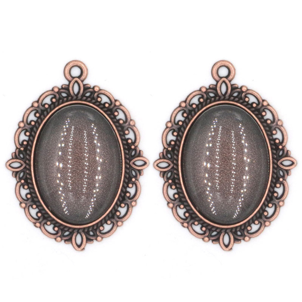 50Pcs Gemstone Pendant Vintage - огляд і ціна Resin Crafts Diy