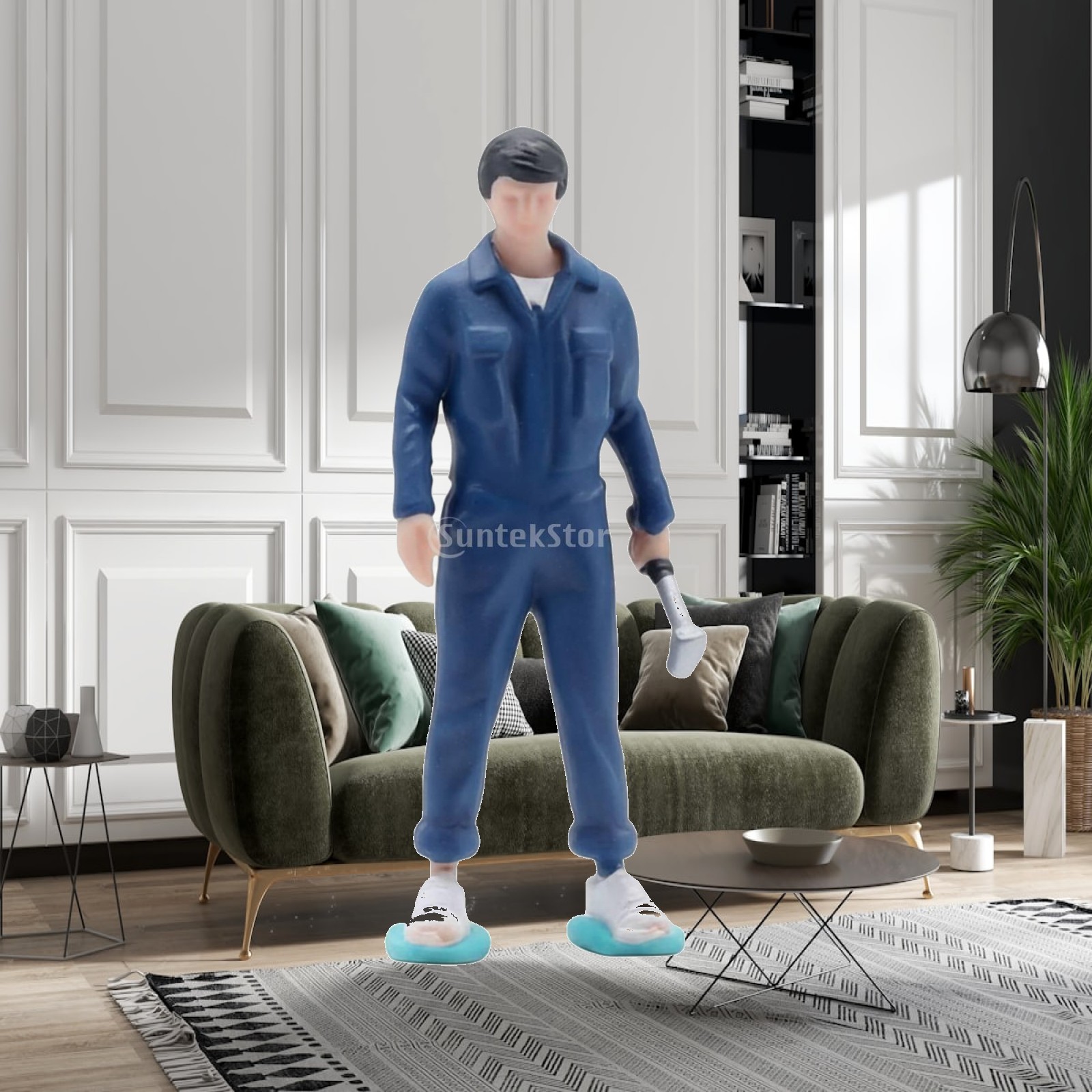 Standing Garage Mechanic Figur - огляд і ціна Resin Craft Workshop
