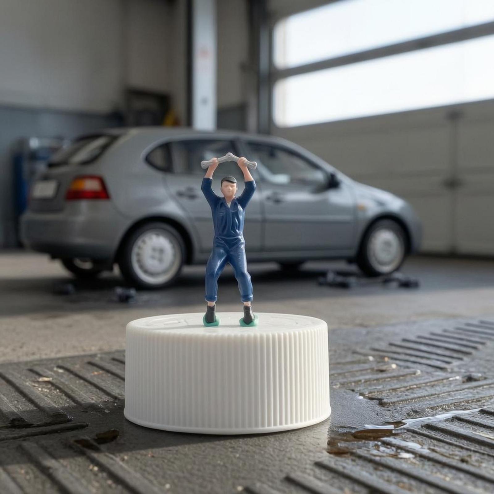 Standing Garage Mechanic Figur - огляд і ціна Resin Craft Workshop